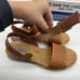 Skechers Women's Sandal Ankle Strap Brown Size 8