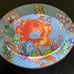 Mackenzie Childs Flower Market Blue Large Platter