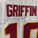 NIKE ON FIELD R GRIFFIN 3 REDSKINS COMMANDERS STITCHED JERSEY NFL #10