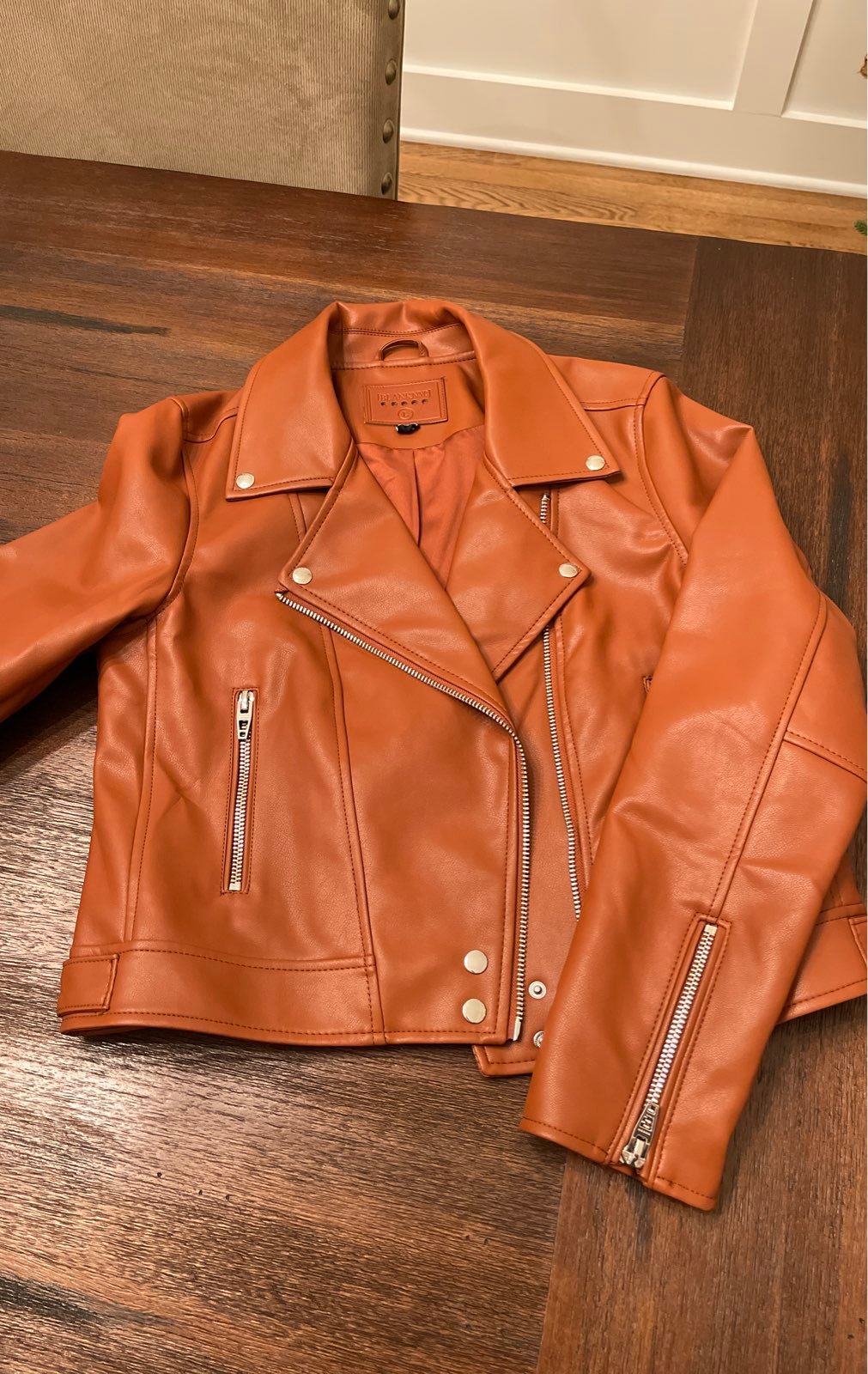 Faux Leather Jacket