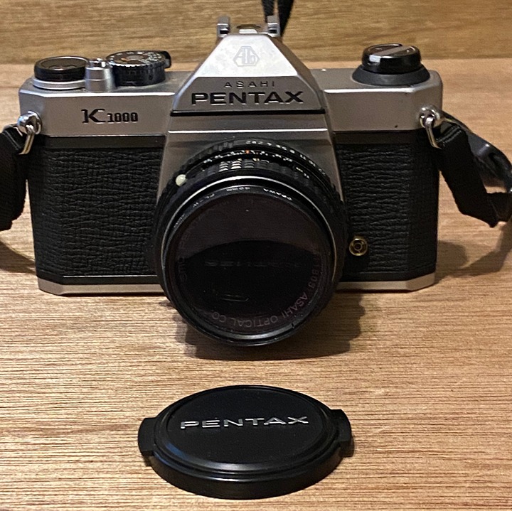 Pentax K1000 Asahi Camera w/ Lens - Untested