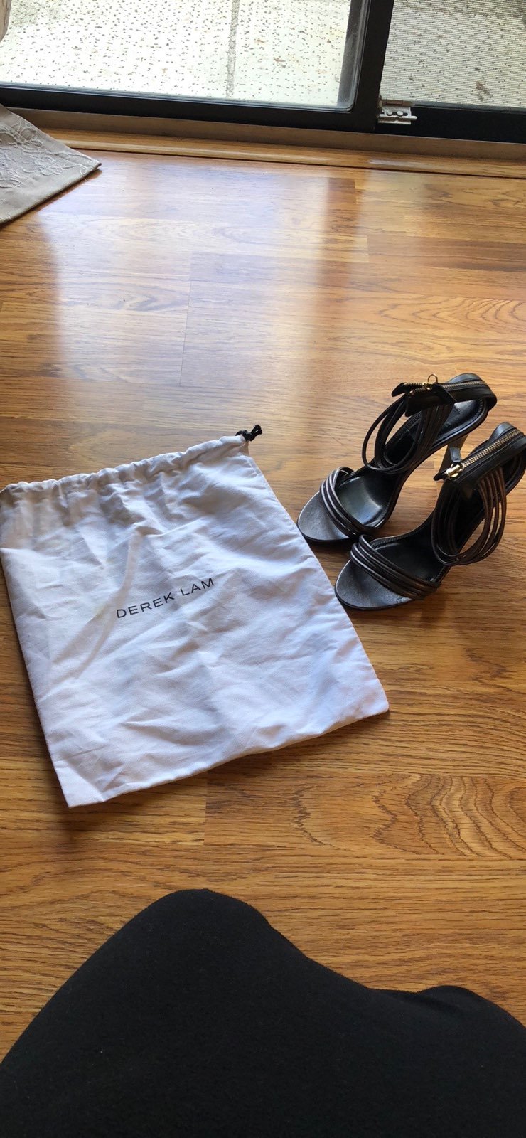 Derek Lam High Heels, Grey / Dark Silver