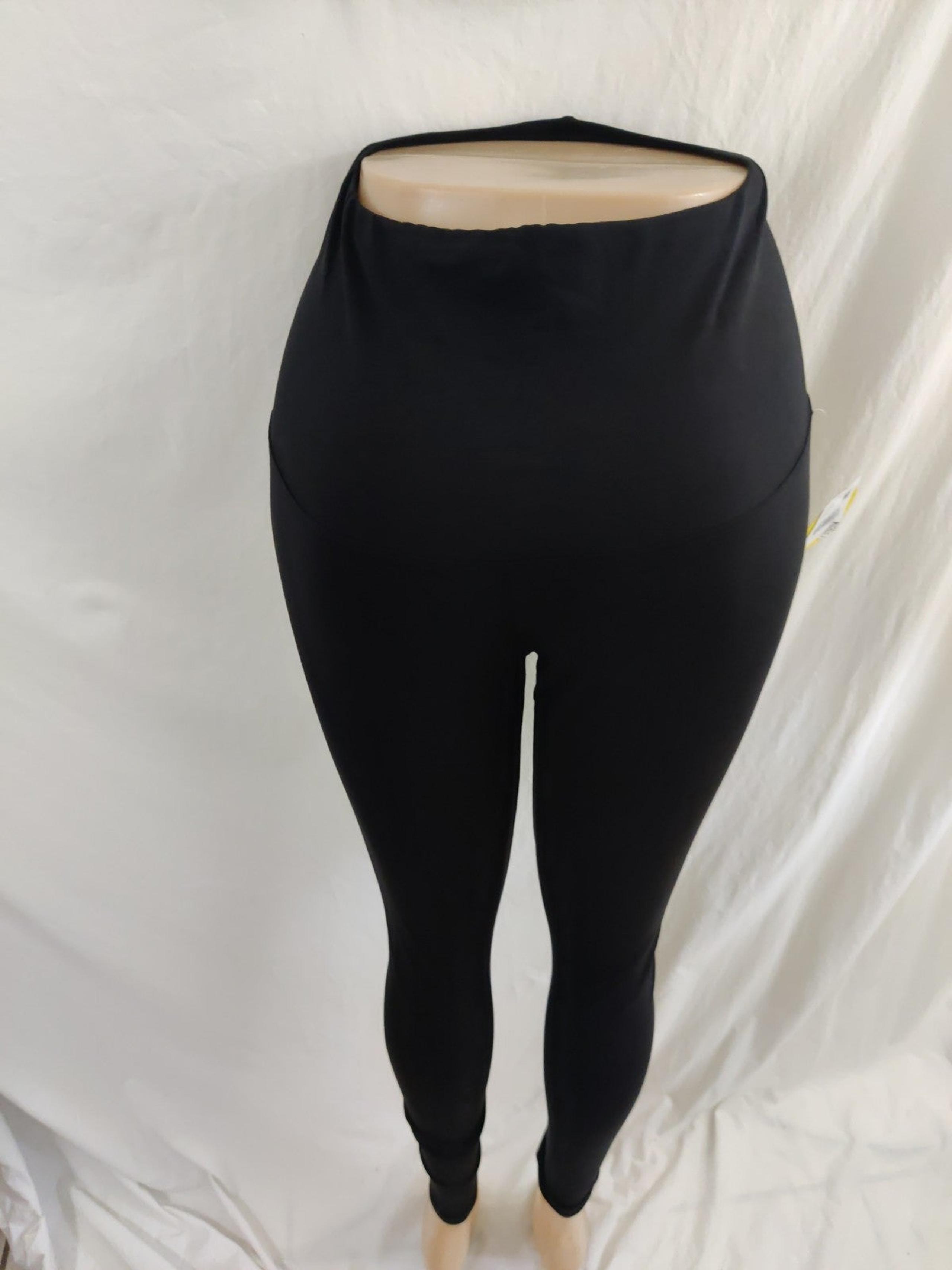 Motherhood Bounce back Women's Size Medium Postpartum Black Leggings