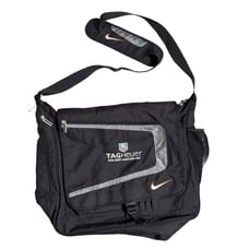 Nike Tag Heuer Swiss Avant Garde Messenger Duffle Computer Travel Bag Black