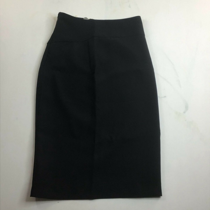 See By Chloe Womens Black Mini Skirt Zipper Casual Size US 2