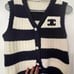 Hand crocheted vest