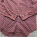 VINTAGE Diesel Shirt Adult Large Red Geometric Western Y2K Print Cotton Mens