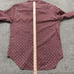 VINTAGE Diesel Shirt Adult Large Red Geometric Western Y2K Print Cotton Mens