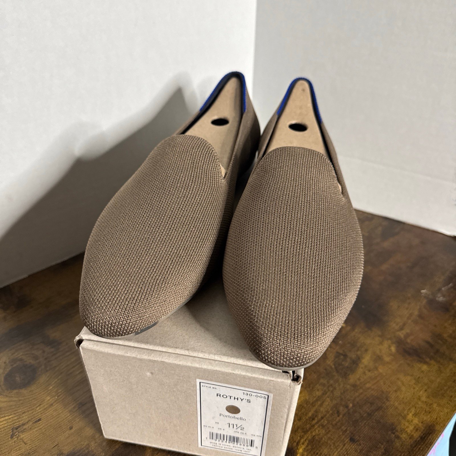 Rothy’s Women’s The Almond Loafer Portobello Size 11.5 NEW