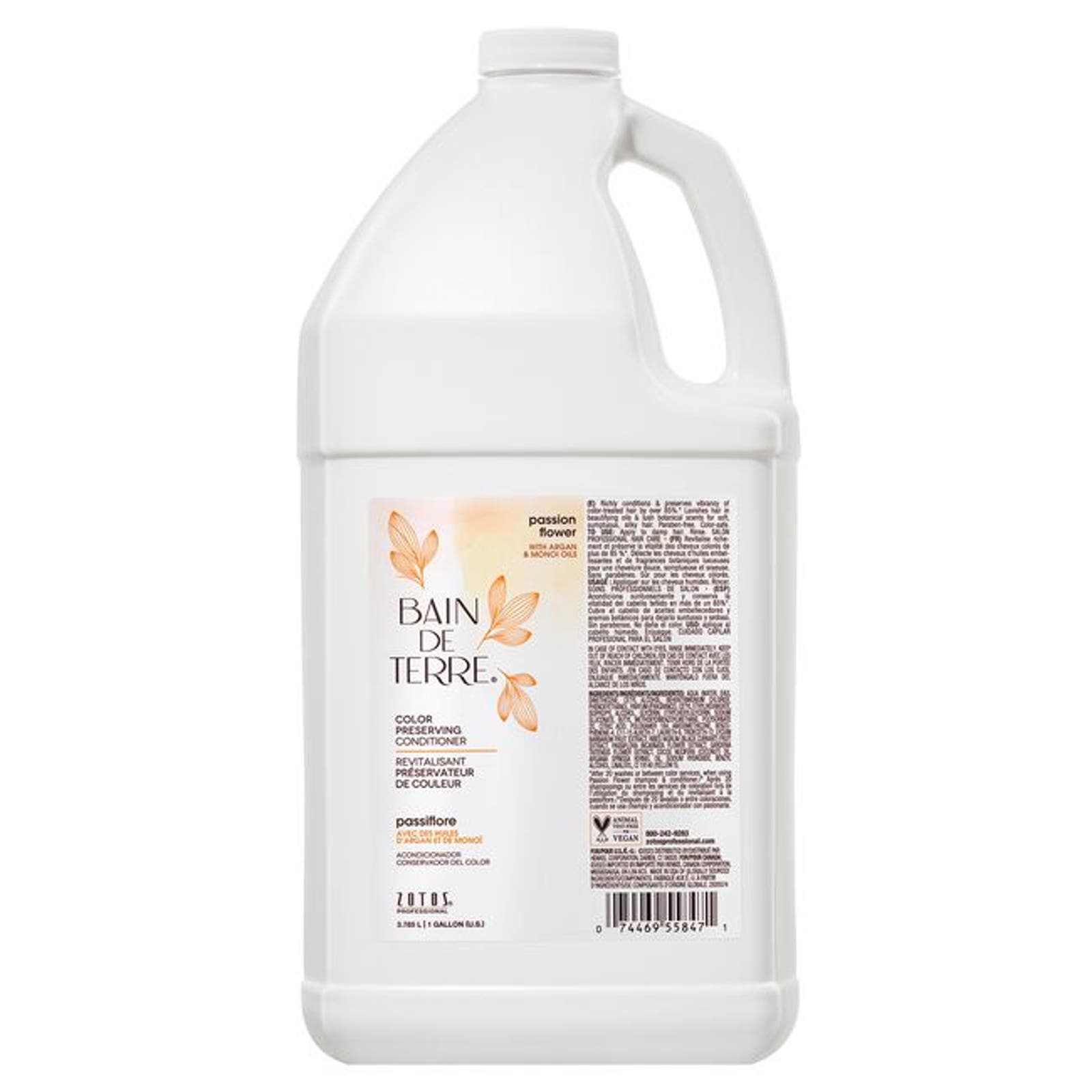 Bain De Terre Passion Flower Color Preserving Conditioner Gallon Size
