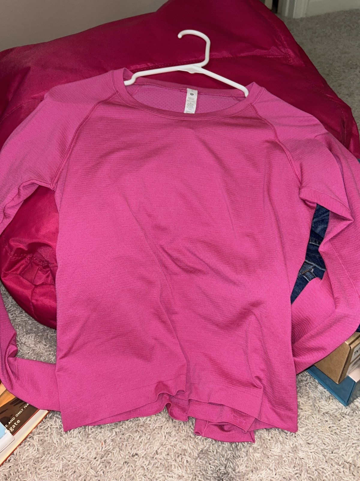 Sonic pink swiftly long sleeve