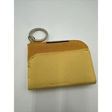Rothy’s Wallet Keychain Coin Purse Yellow 4.5x 3.25”
