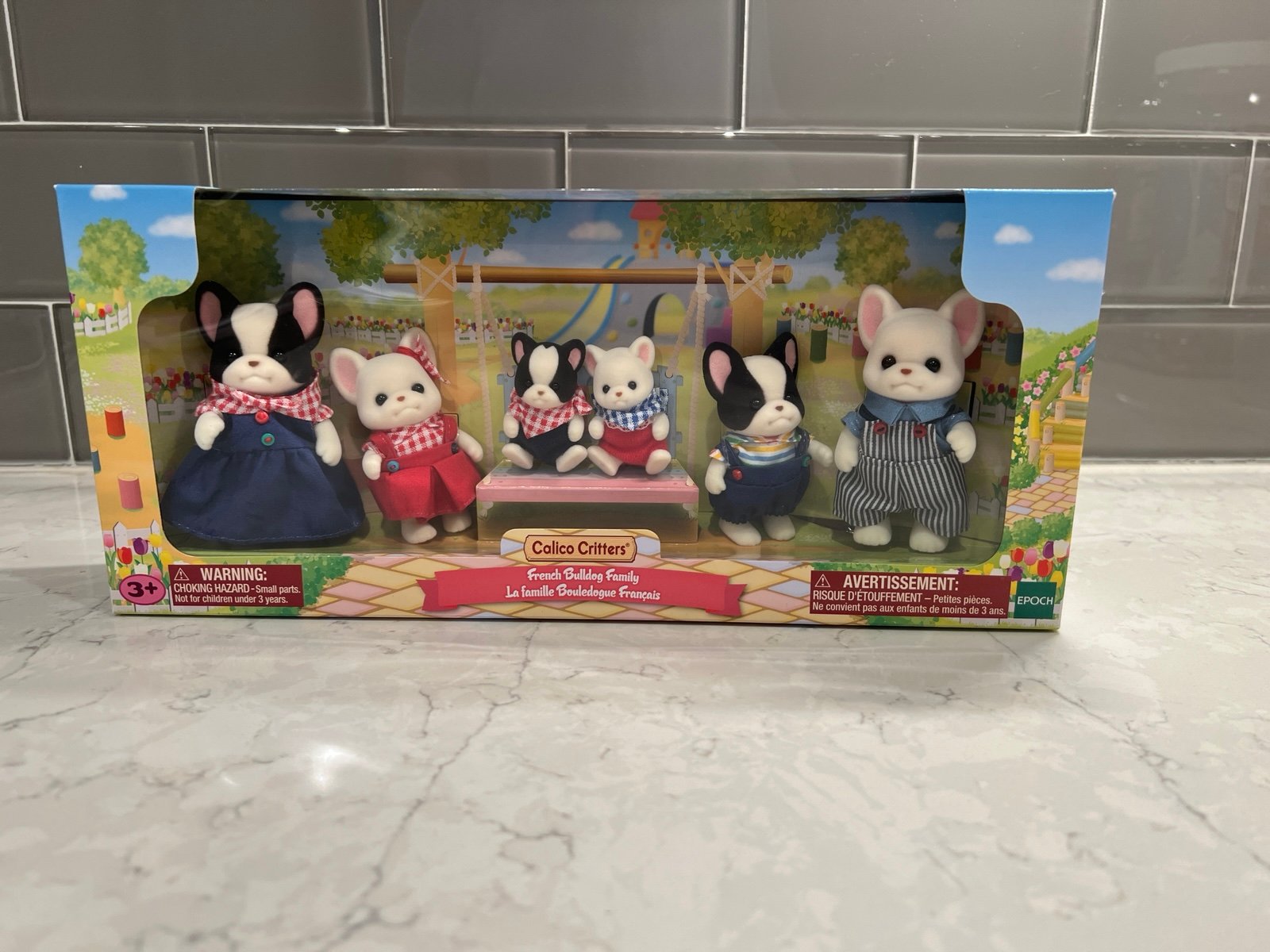Calico Critters FRENCH BULLDOG FAMILY