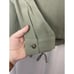J Jill Women’s Light Jacket Plus 1X Olive Green Full Zip Snap Button Pockets New