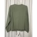 J Jill Women’s Light Jacket Plus 1X Olive Green Full Zip Snap Button Pockets New