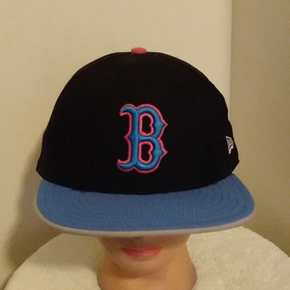 New Era Boston 7 5/8 fitted Cap NY Mets color