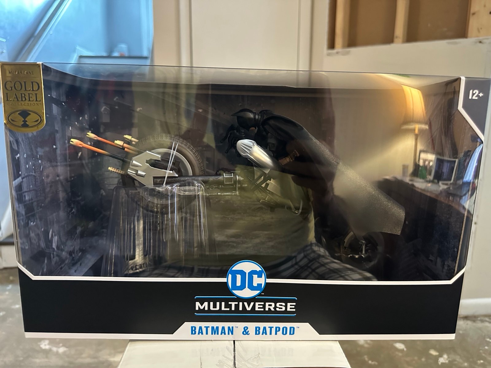 McFarlane Toys Batman & Batpod Gold Label
