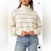 Paulie Stripe Turtleneck Sweater by Free People