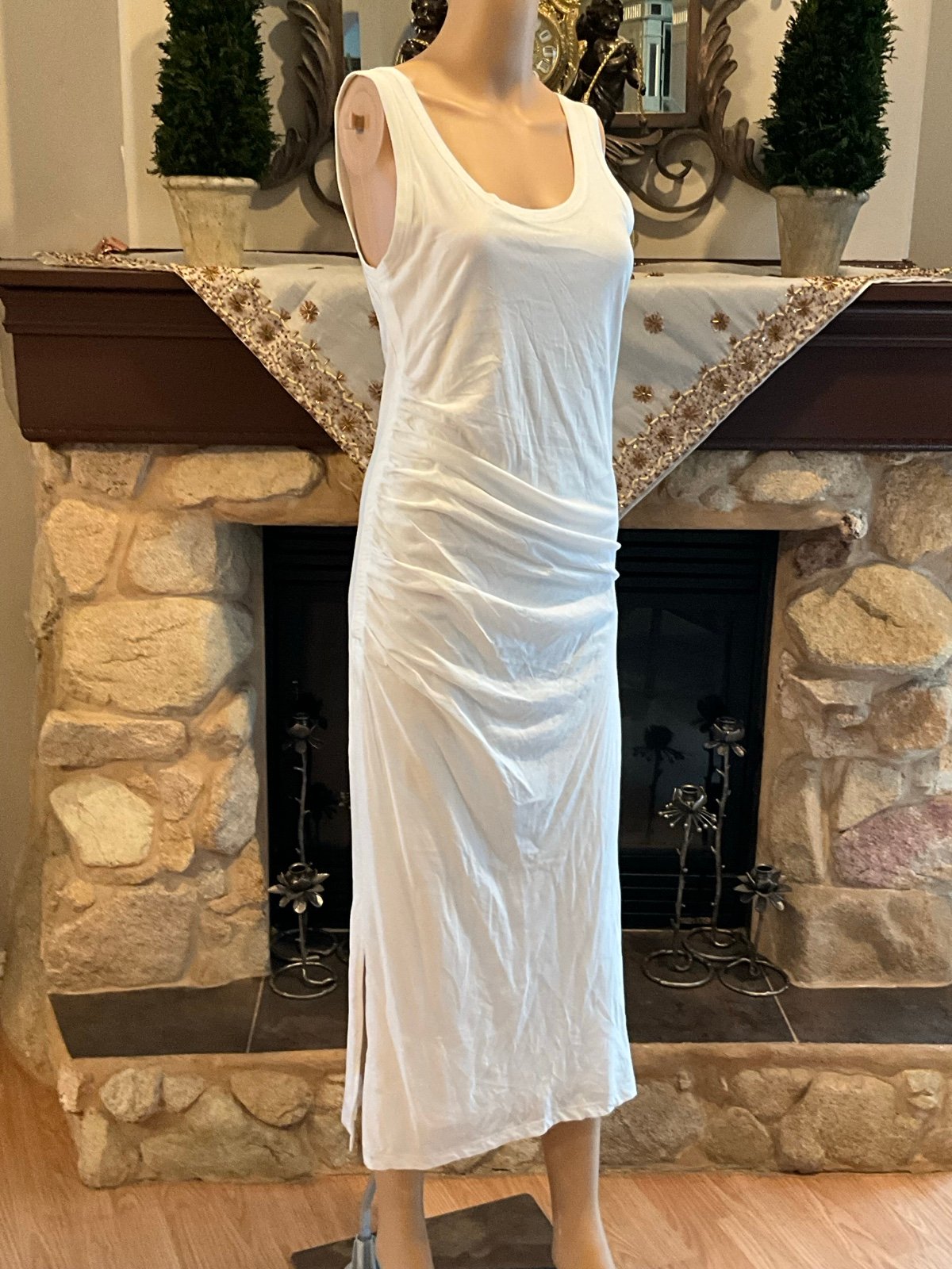 Allsaints TINA sleeveless white dress M