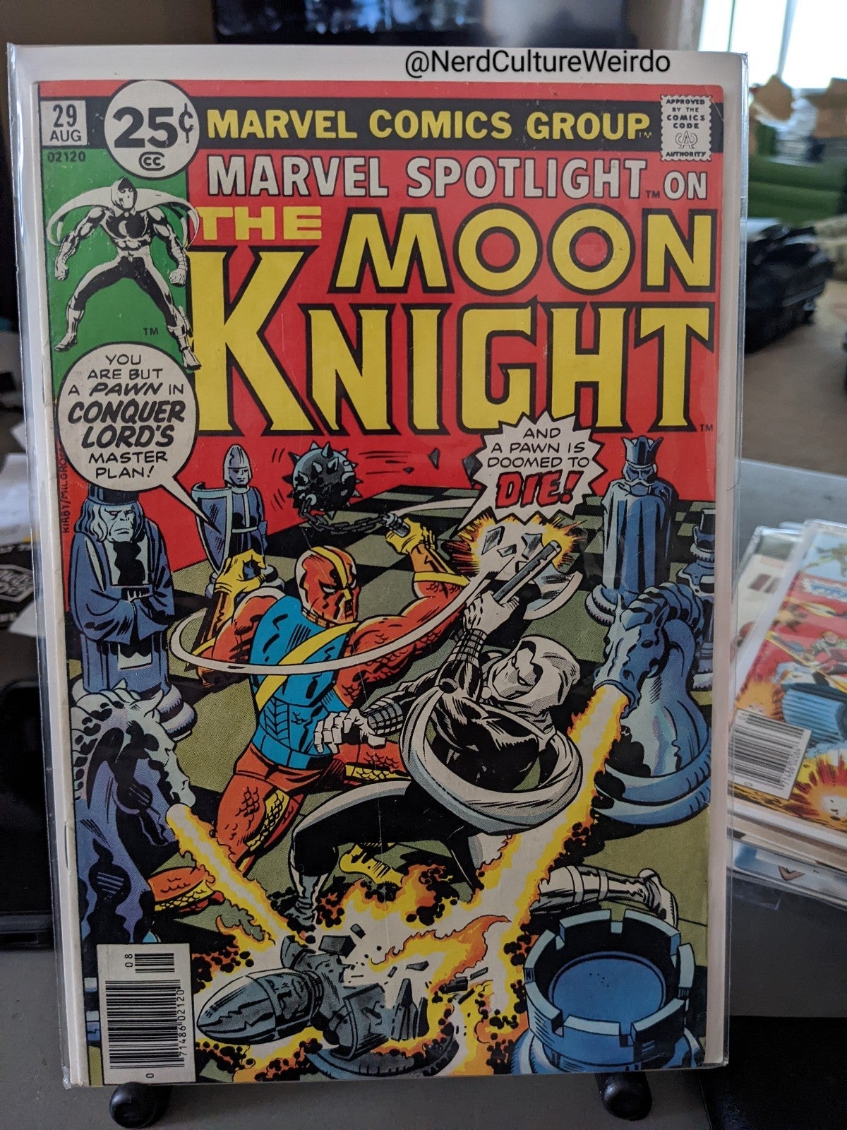 Marvel Spotlight 29 F+/VF- Early Moon Knight appearance!!