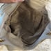 Michael Kors Beige Pebbled Leather Shoulder Bag with Gold-Tone Hardware