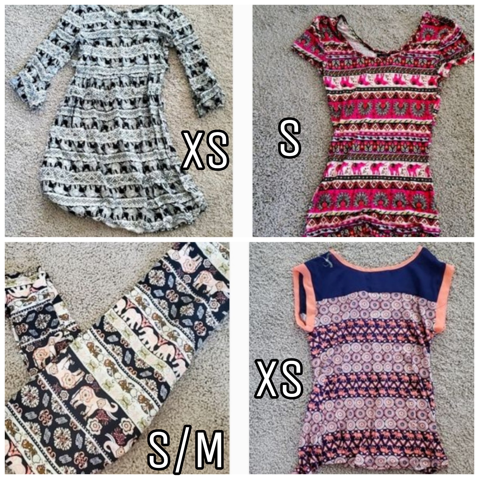 Elephant Clothing Pieces