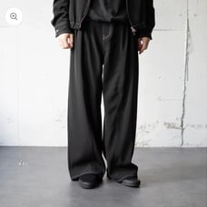 yoke 3PLEATED TROUSERS Pants 25ss