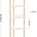 NEW 5 Tier Wood Corner Shelf Organizer