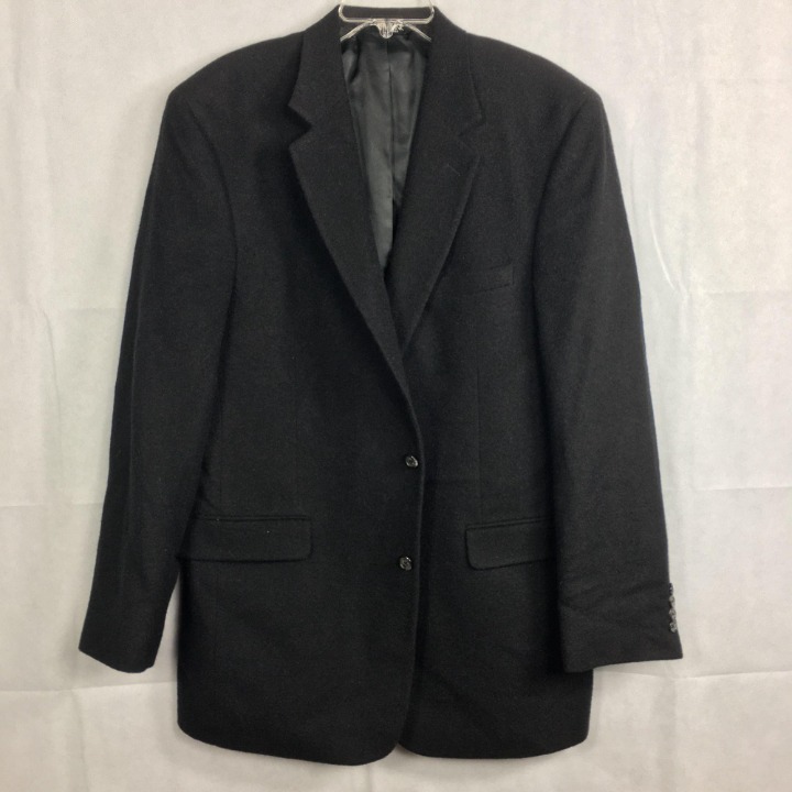 Jos A Bank Black Camel Hair Blazer 44XL