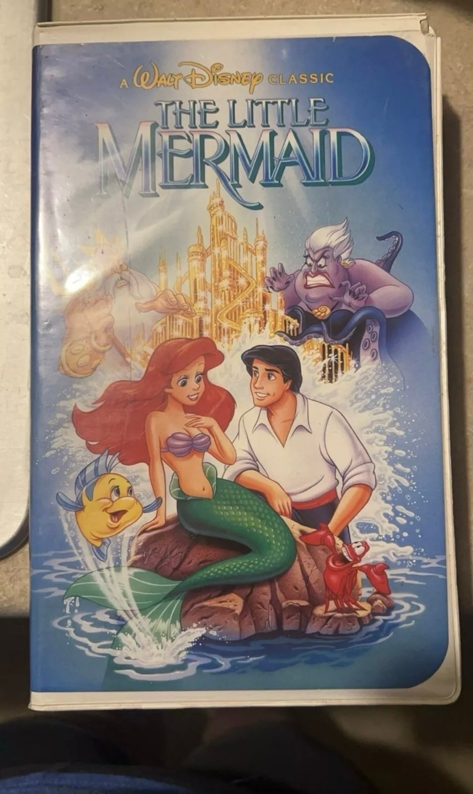 Little Mermaid VHS prohibited cover