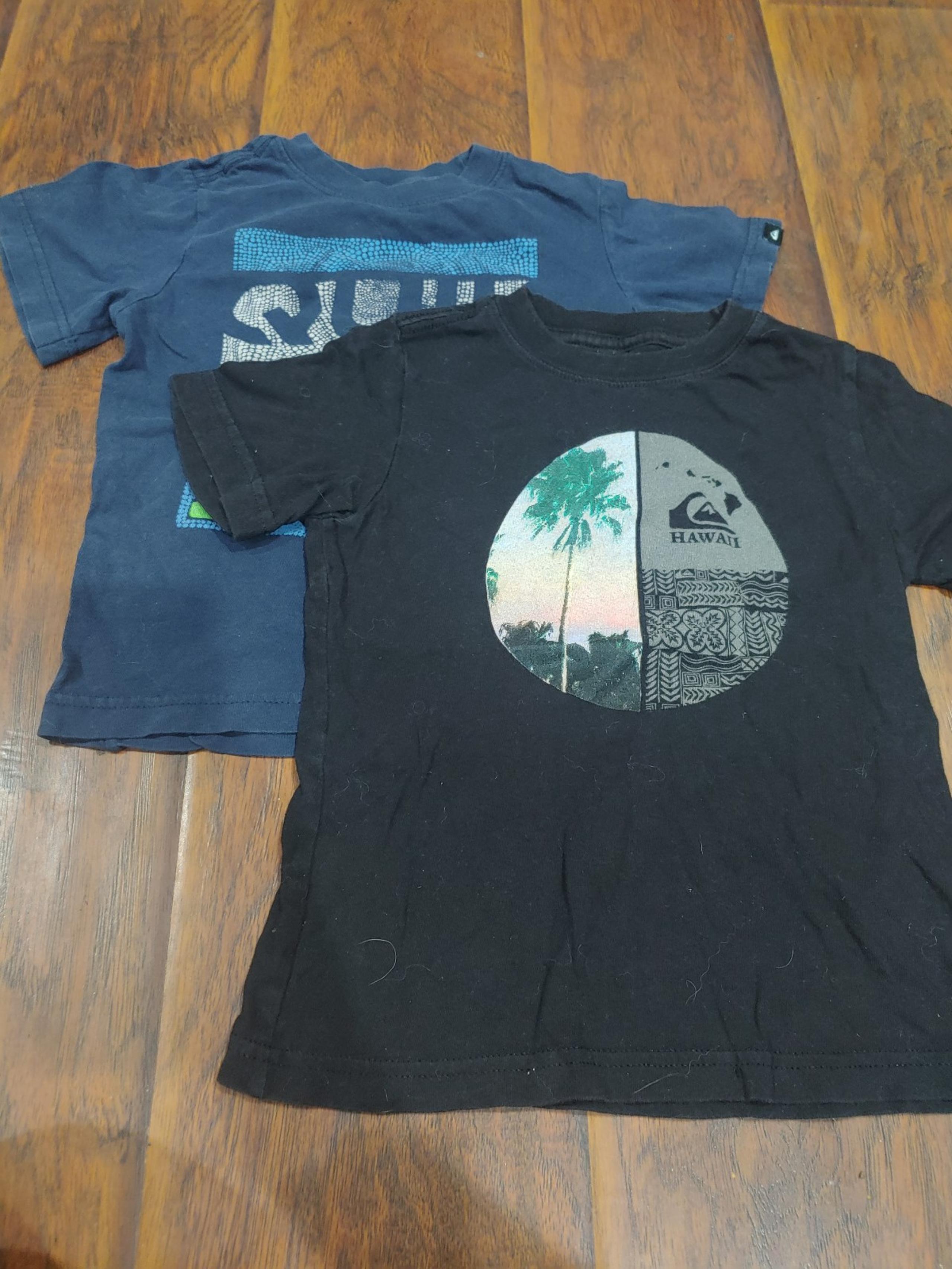 Quiksilver Hawaii logo T-shirt set