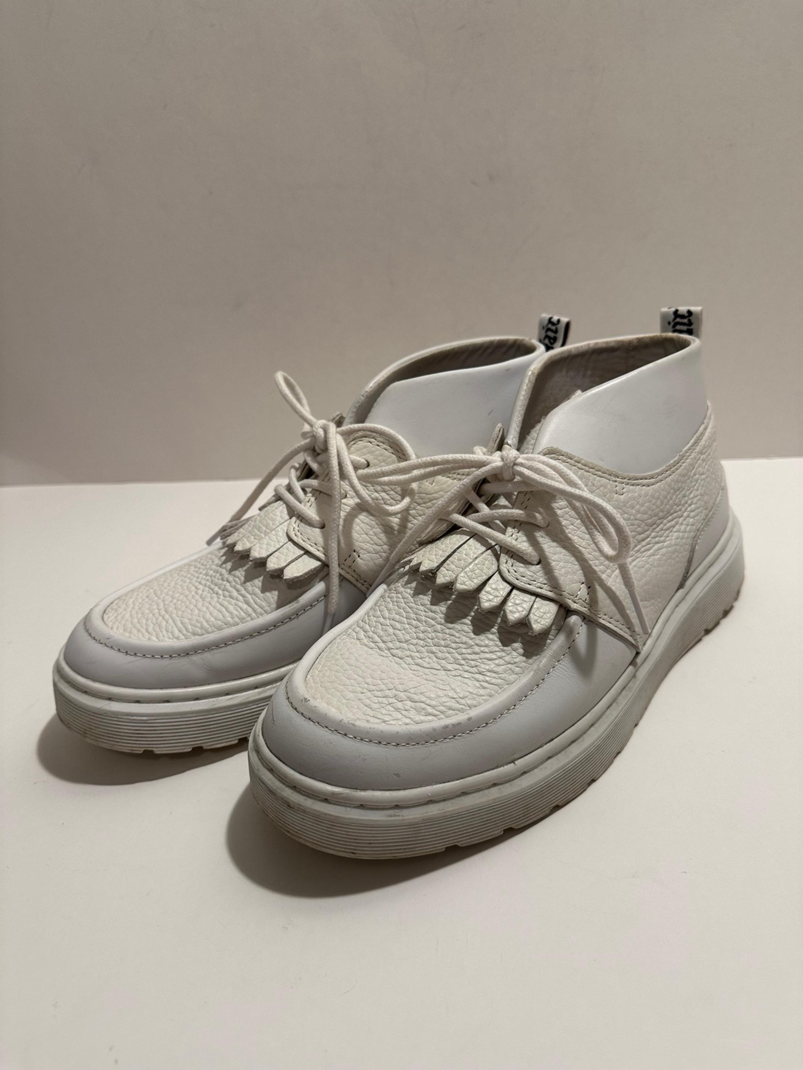 Dr. Martens Jemima Aunt Sally White Boot- Size 8