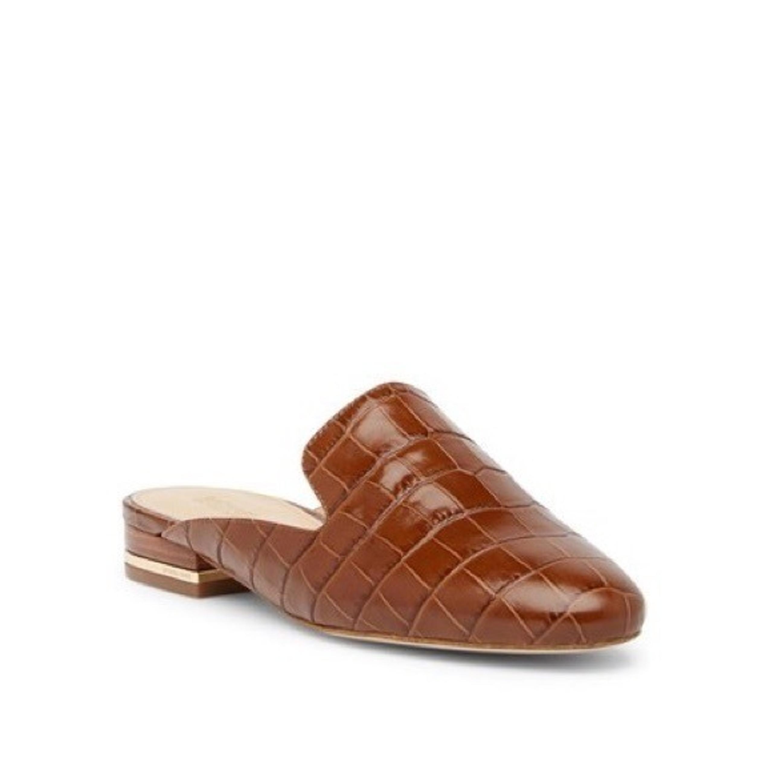 NWT Michael Kors Natasha croc mules
