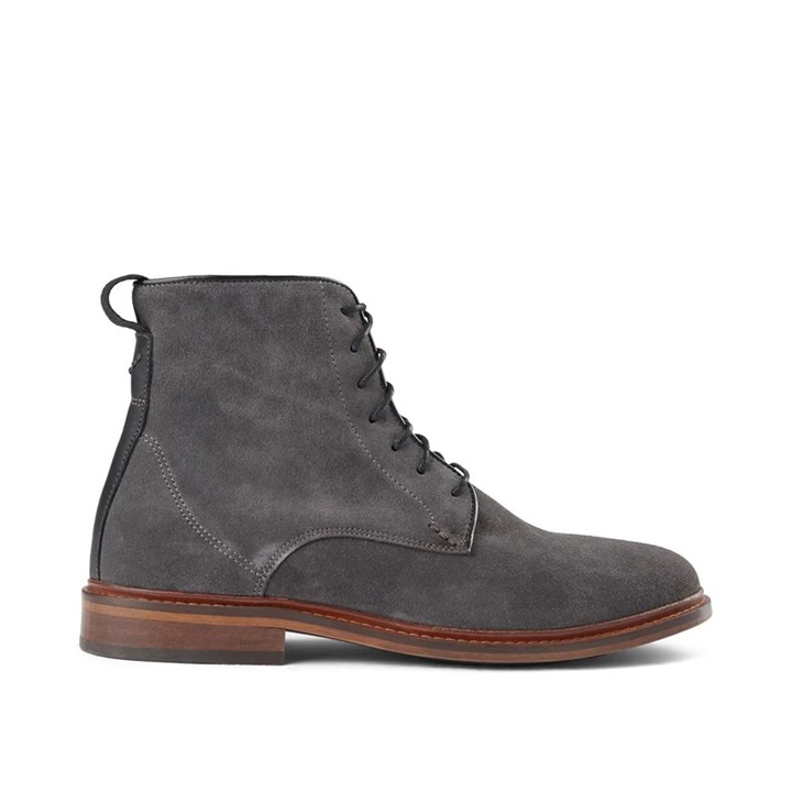 Shoe The Bear Mens Ned Suede Grey Sz EU 42 US 9/9.5