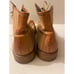 Pawelk's Mens Size 41 Combat Boots Lace Up Beige/Camel Made in Italy Outdoors