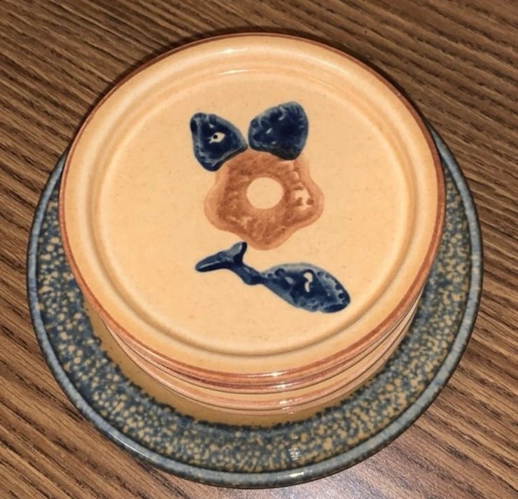 RARE! M.A.F.A Pfaltzgraff Coasters & Plate Set.
