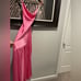 NWOT Michael Costello Cecelia Gown in Pink