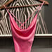NWOT Michael Costello Cecelia Gown in Pink