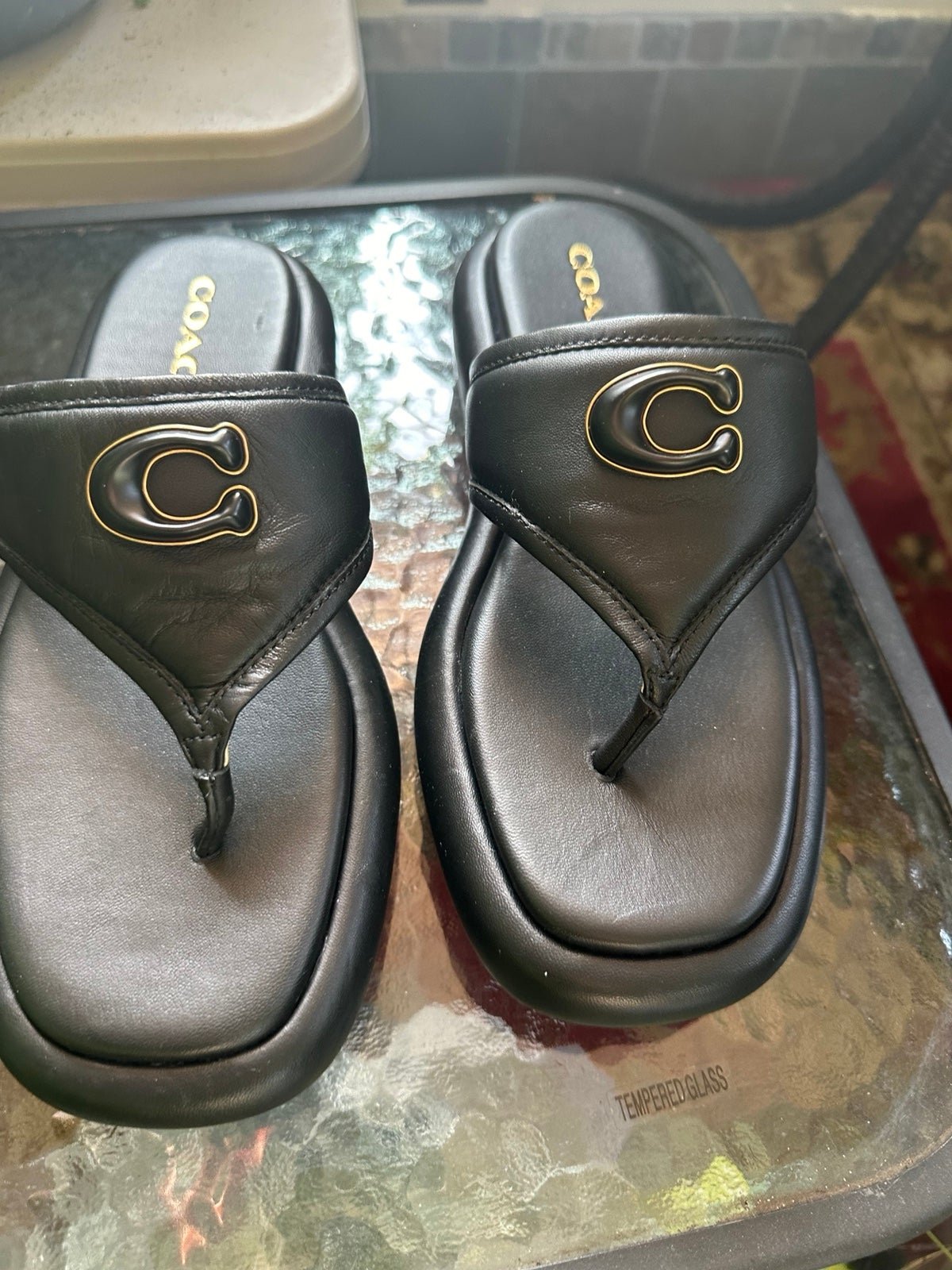 Coach sandals