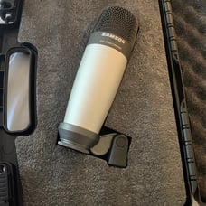 Samson CO1 Studio Condenser Microphone with 6 feet long xlr cable included