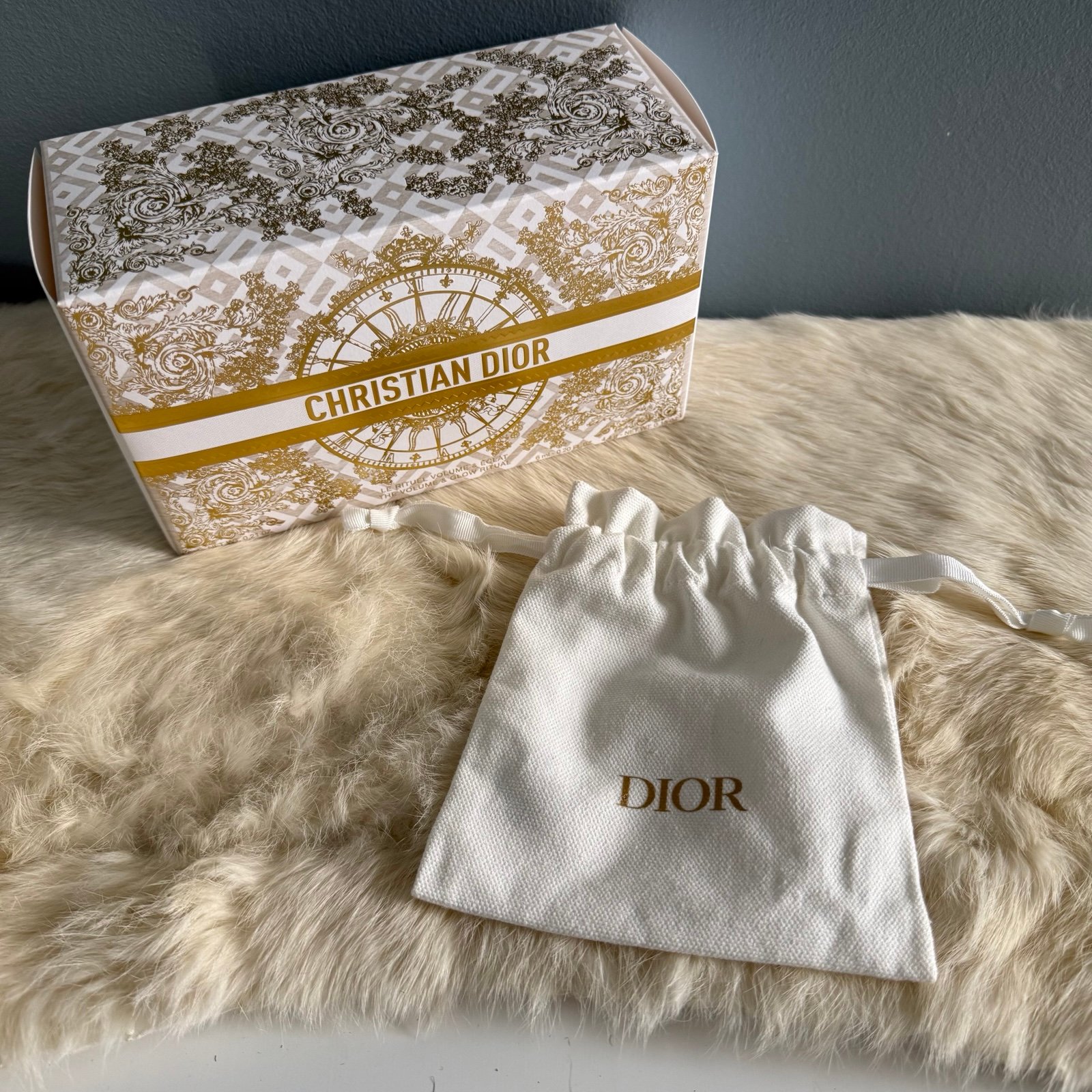 Christian Dior Empty Box and Dust Bag