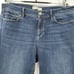 J.Jill Denim Authentic Fit Slim Ankle Women Blue Dark Wash Jeans Size 8