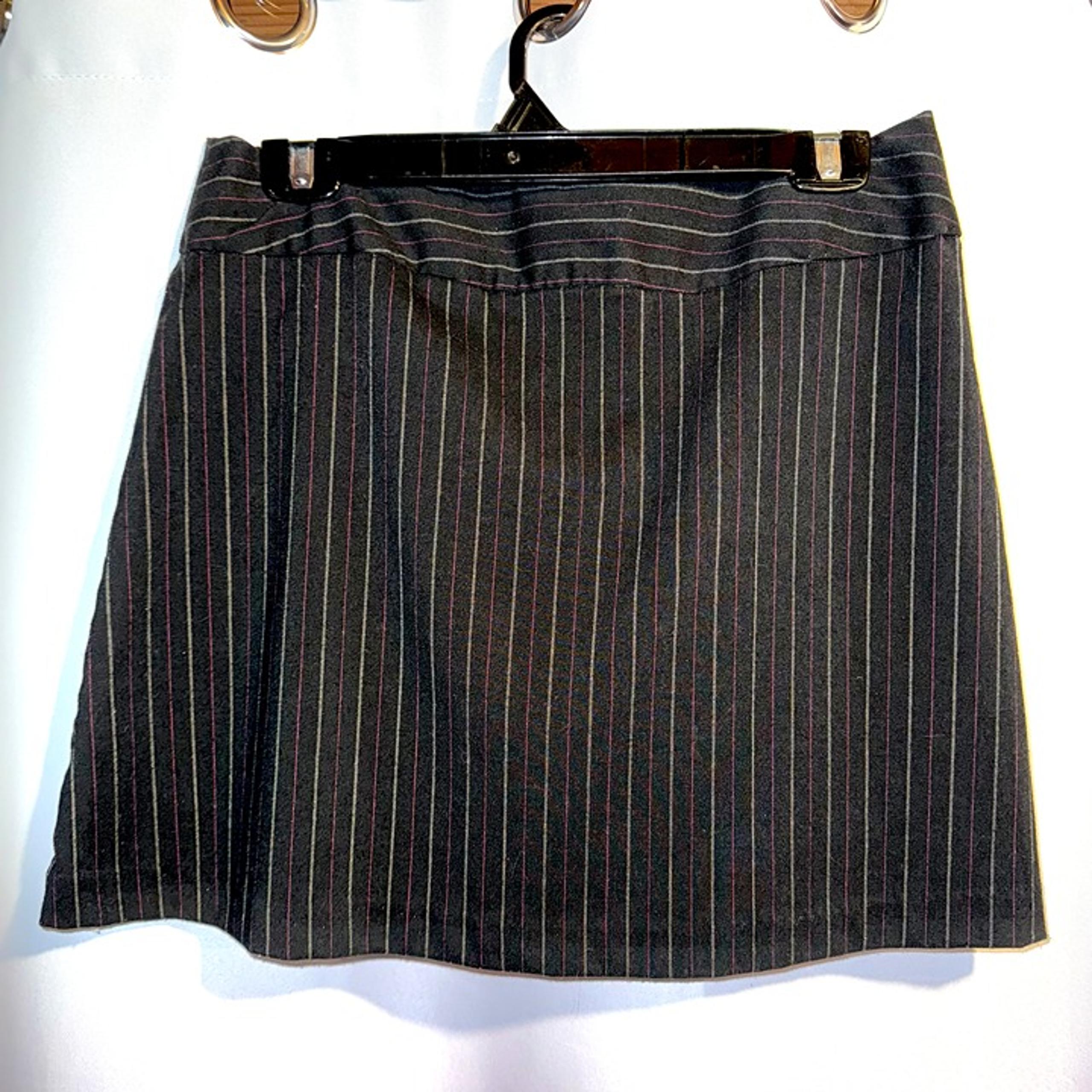 Y2K Exact Change Pinstripe Mini Skirt Size Juniors 11