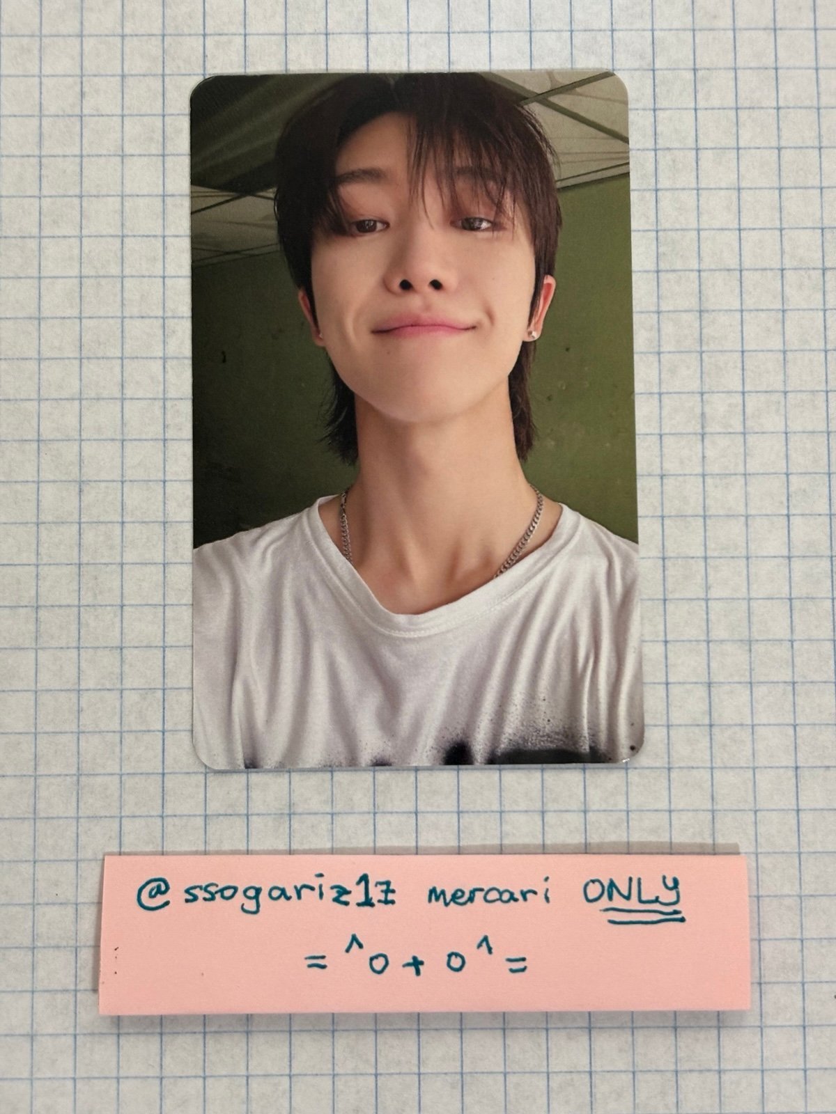 SEVENTEEN RIGHT HERE World Tour US Ver 2 Lucky Draw Minghao Official Photocard