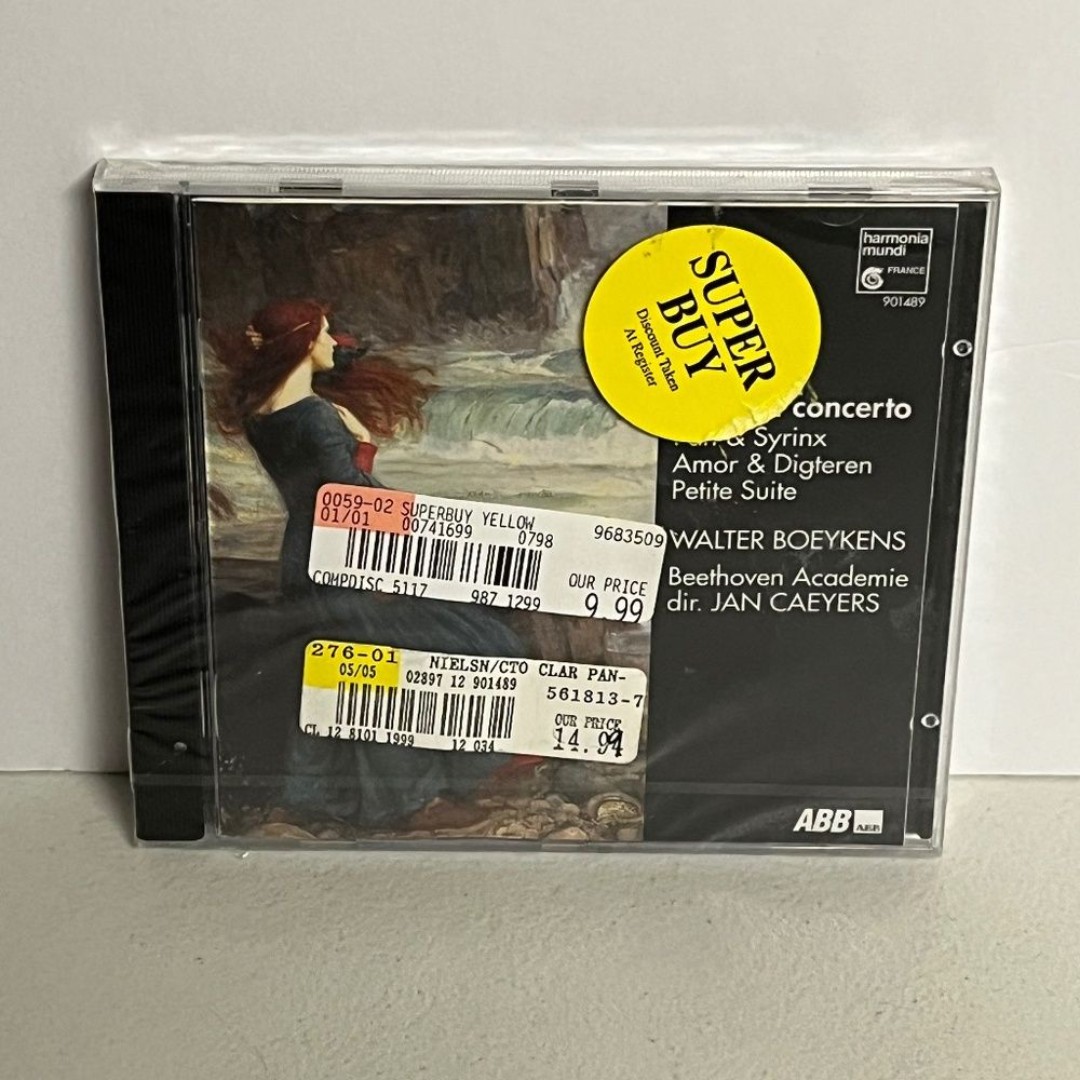 Vintage 1994 Carl Nielsen Clarinet Concerto 1865 - 1931 CD New Sealed Classical