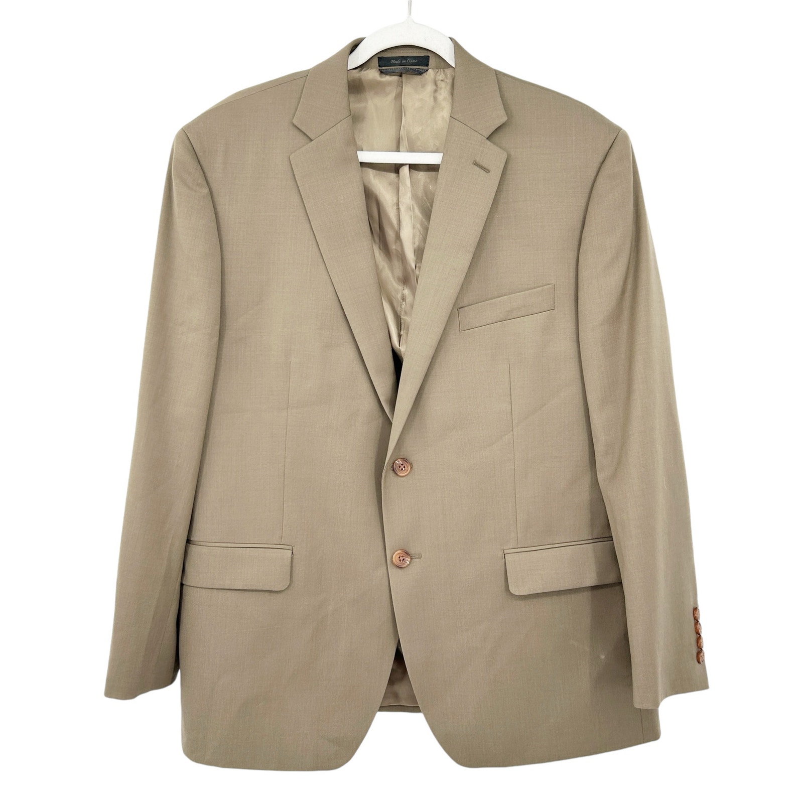 Lauren Ralph Lauren Mens Business Occasion 100% Wool Blazer Sport Coat Size 44S