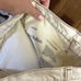FRAME Le Italian Womens Shorts 28 Cream Long Bermuda Jorts Denim Summer
