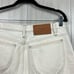FRAME Le Italian Womens Shorts 28 Cream Long Bermuda Jorts Denim Summer