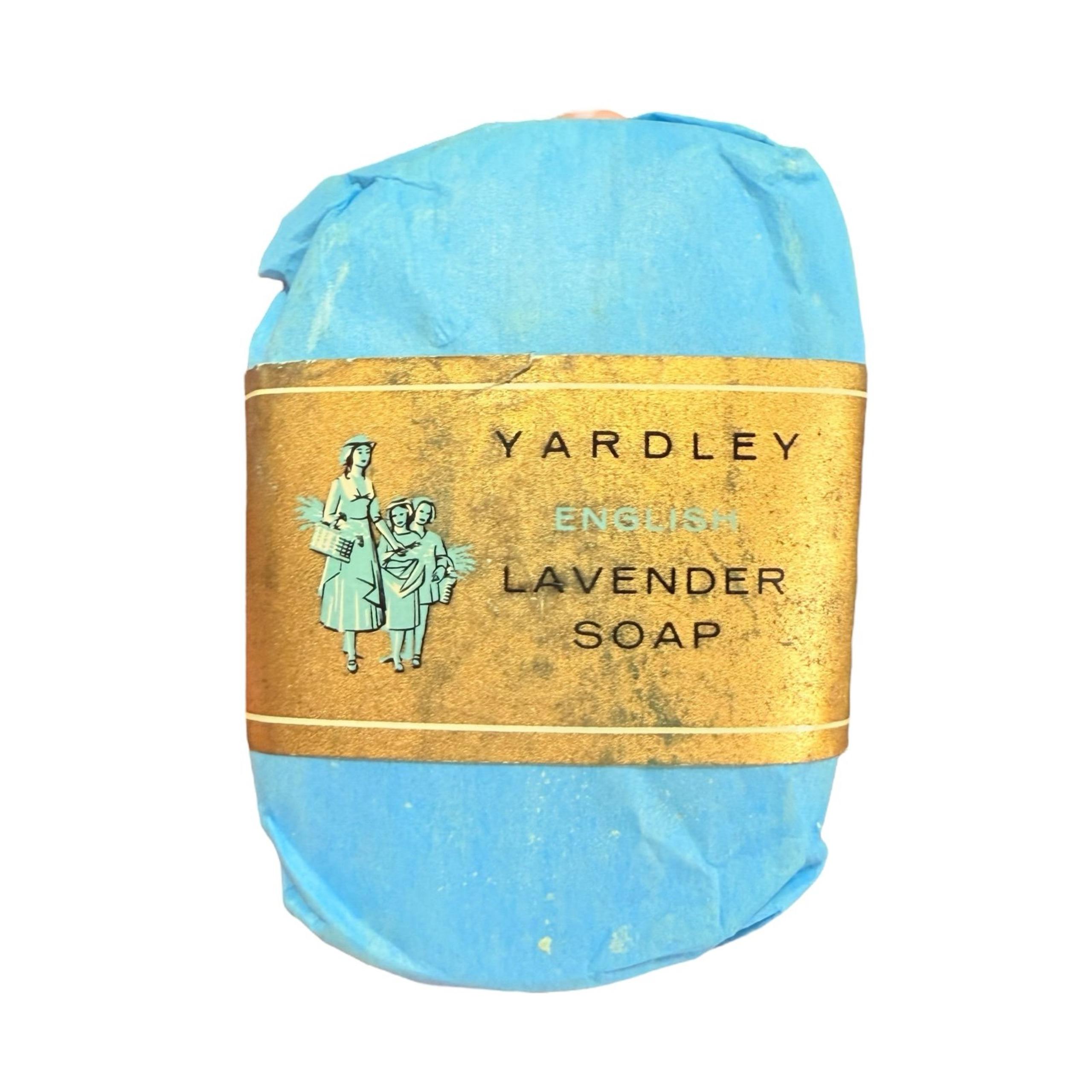 1969 Vintage Yardley Old English Lavender 3 oz Bar Soap Collectable