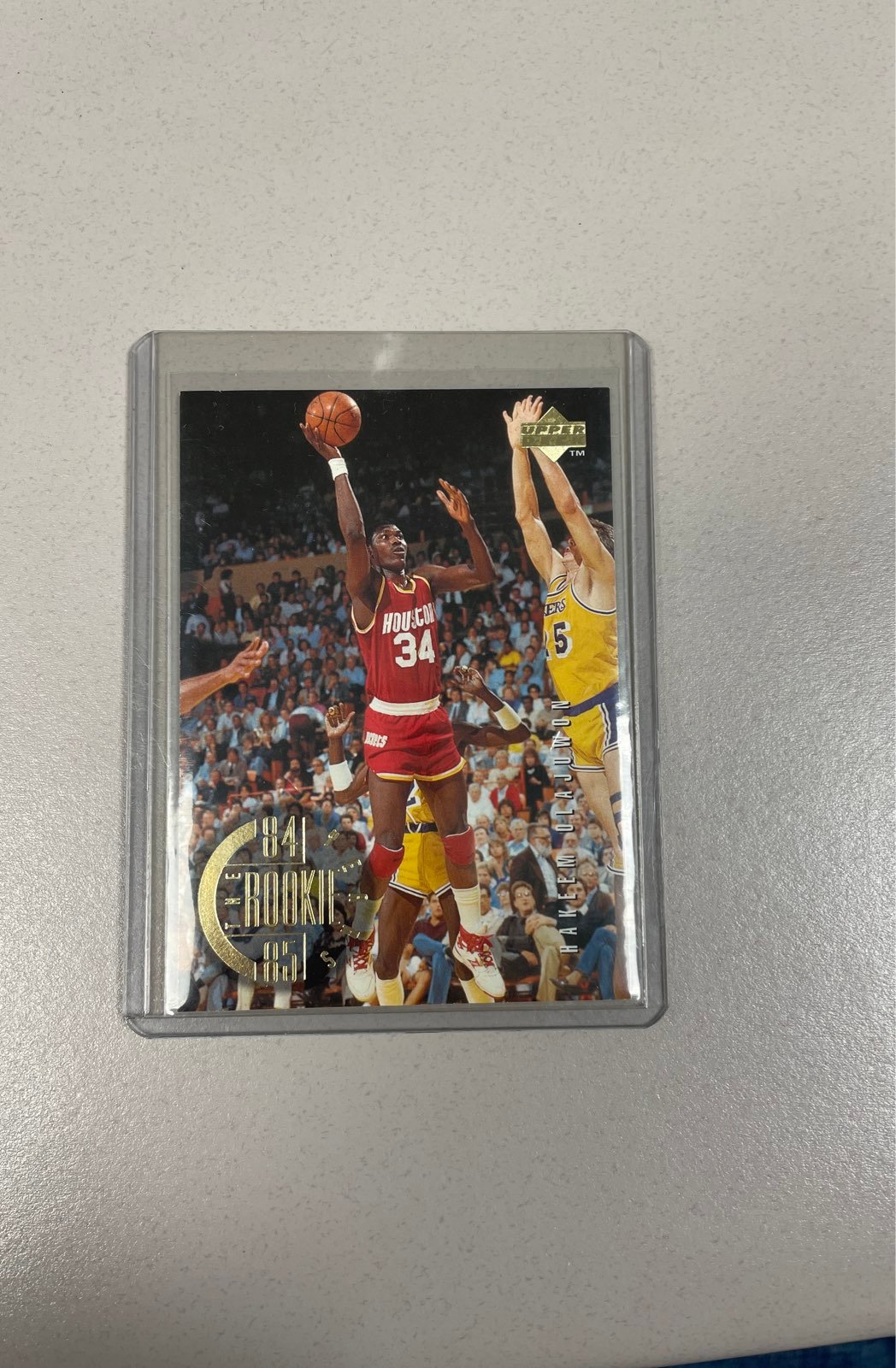 Hakeem the Dream Olajuwon Rookie Card